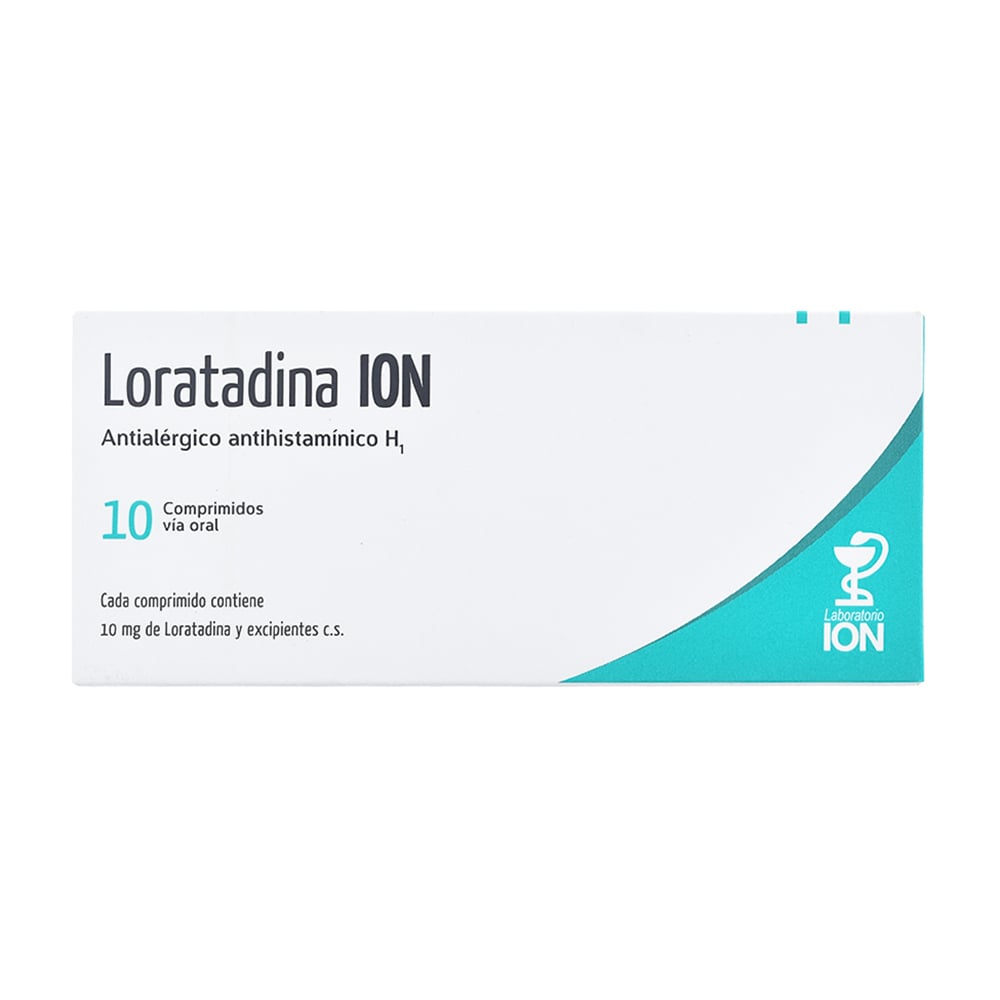 Loratadina ION 10 mg 10 Comprimidos