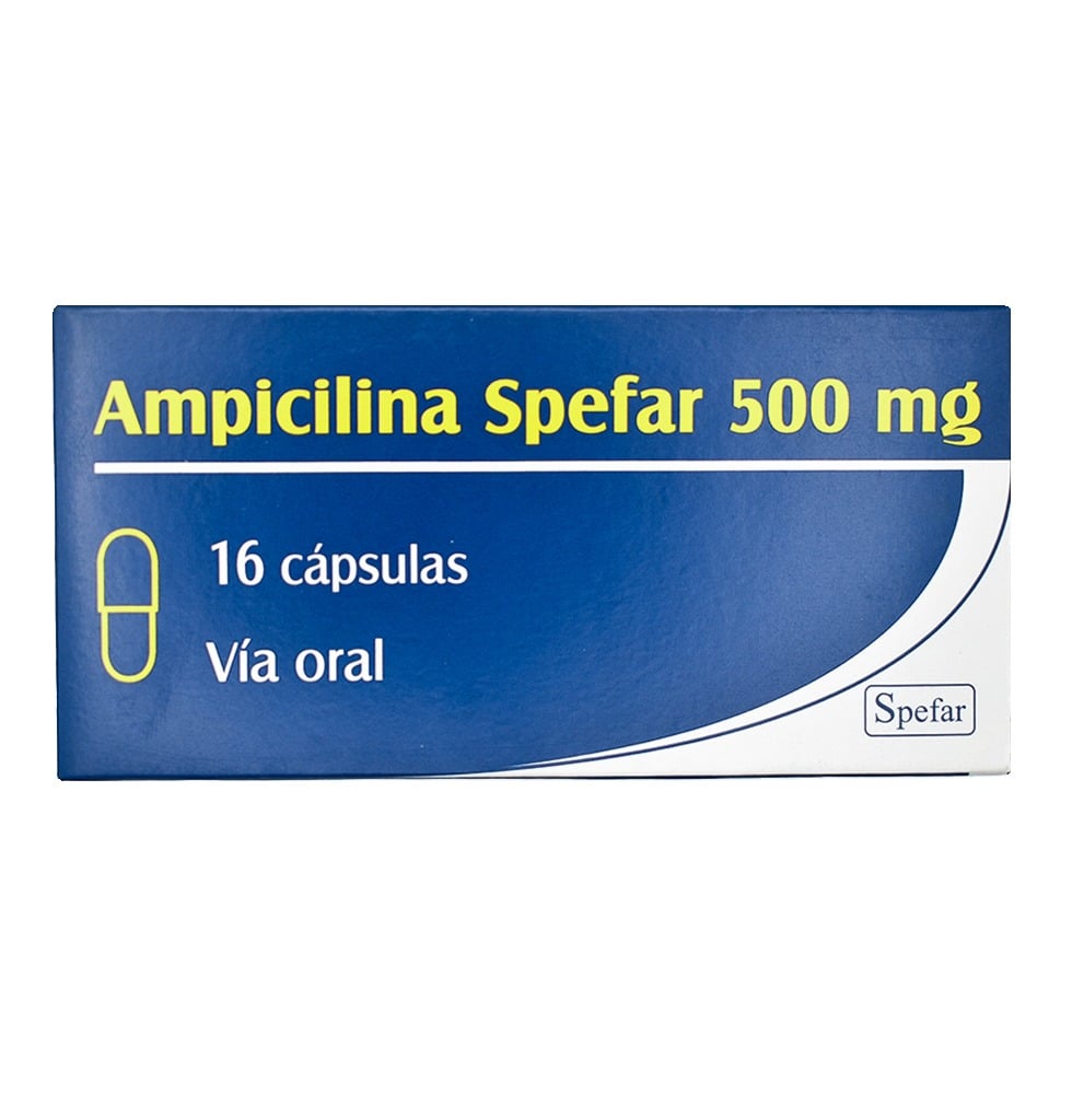 AMPICILINA 500 MG 16 COMP