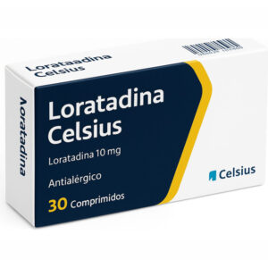 Loratadina Celsius 10mg 30 Comprimidos