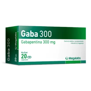 Gaba 300mg 20 Cápsulas