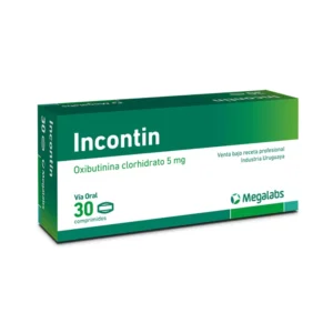 Incontin 5mg 30 Comprimidos