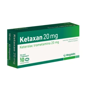 Ketaxan 20mg 10 Comprimidos