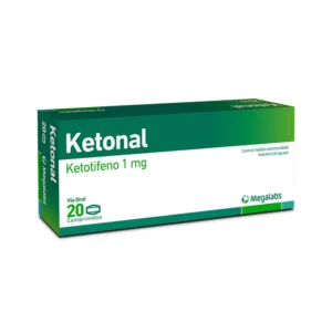 Ketonal 1mg 20 Comprimidos