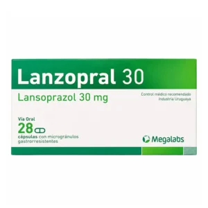 Lanzopral 30mg 28 Cápsulas