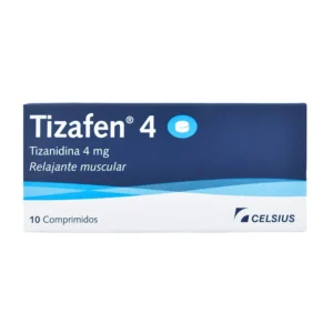 Tizafen 4mg 10 Comprimidos