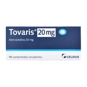 Tovaris 20mg 10 Comprimidos
