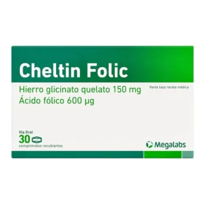 Cheltin Folic 30 Comprimidos