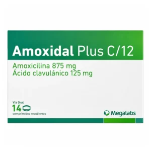 Amoxidal Plus C/12 14 Comprimidos