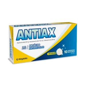 Antiax 10 Compr Masticables