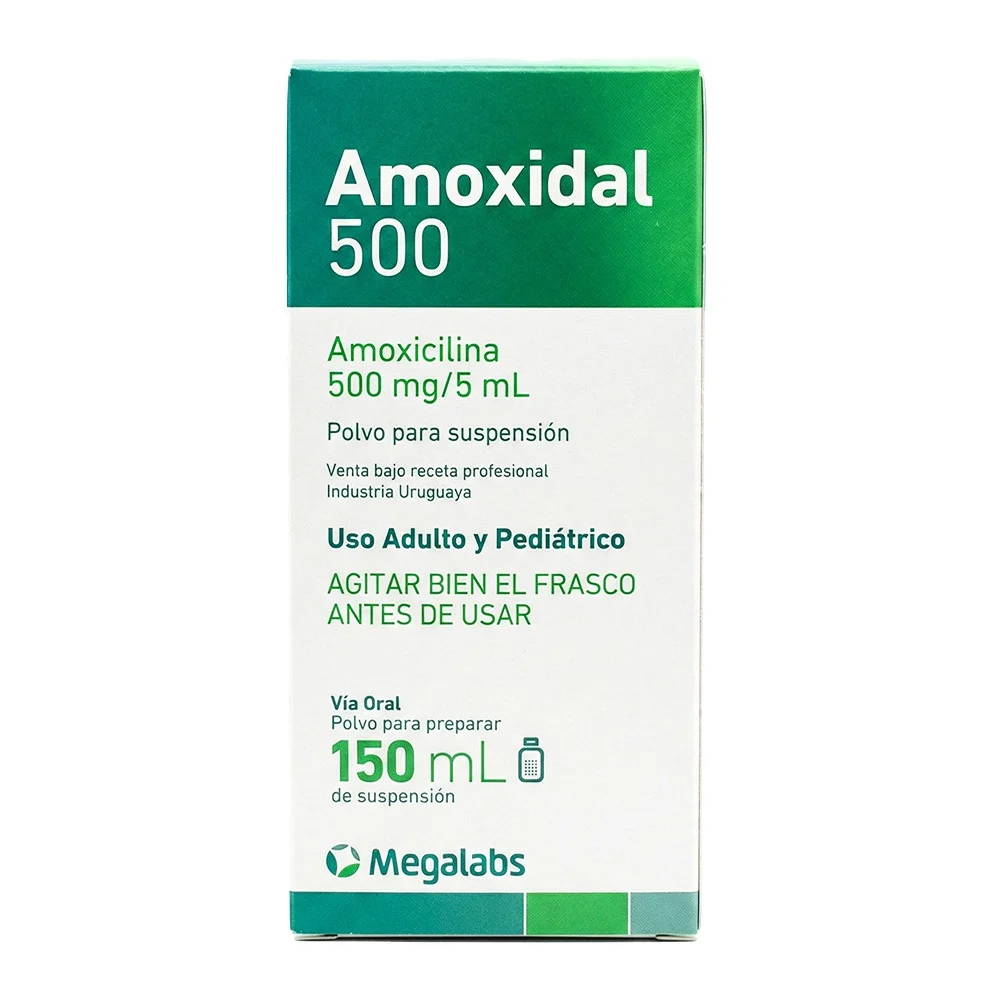 Amoxidal 500mg Suspensión 150ml