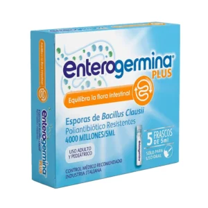 Enterogermina Plus 5 Frascos 5ml