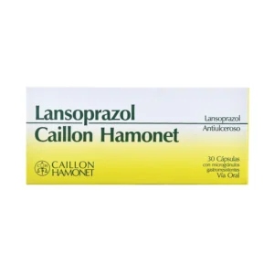 Lansoprazol Caillon 30 Cápsulas