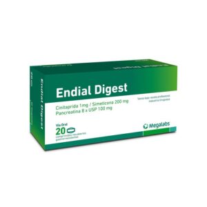 Endial Digest 20 Comprimidos