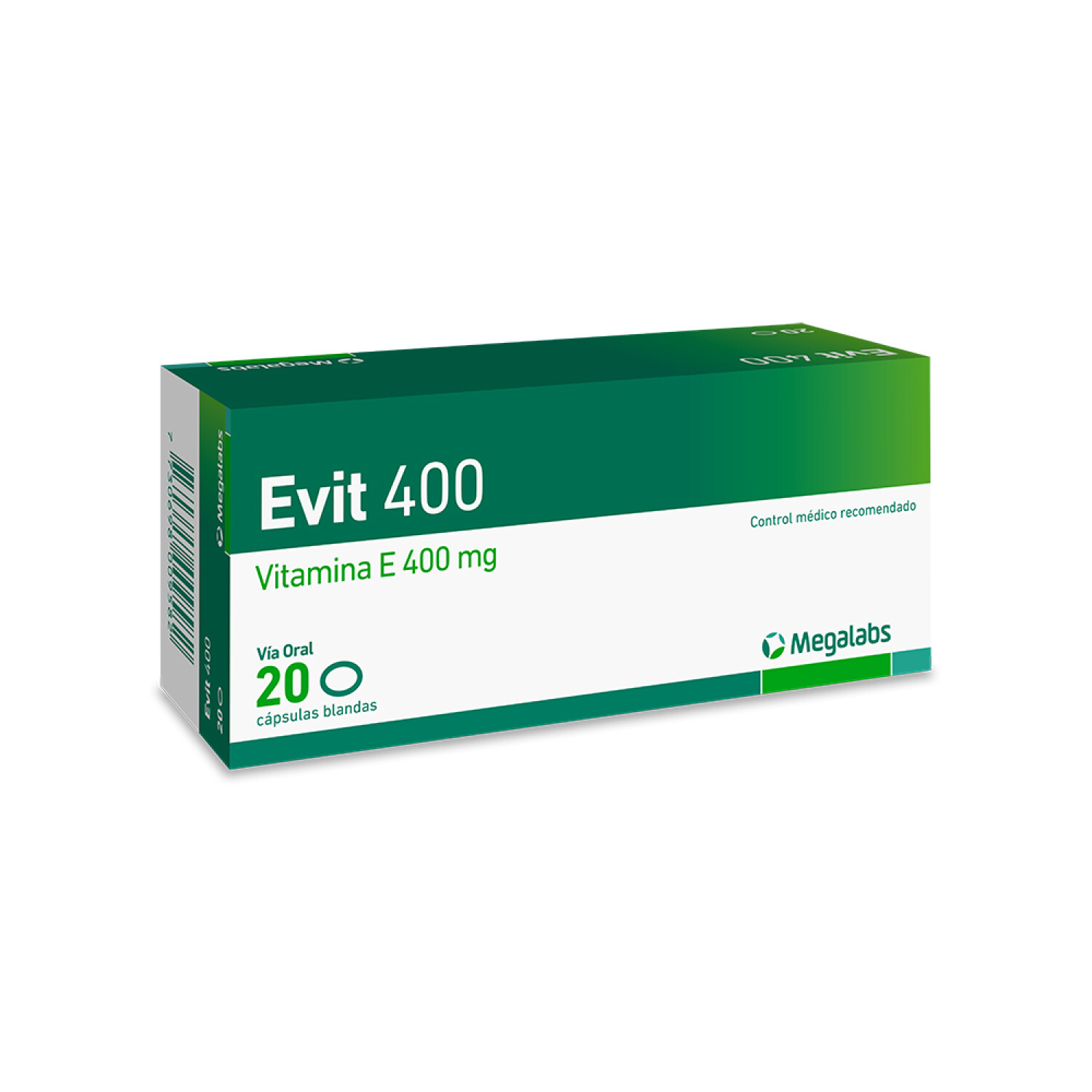 Evit 400mg 20 Cápsulas