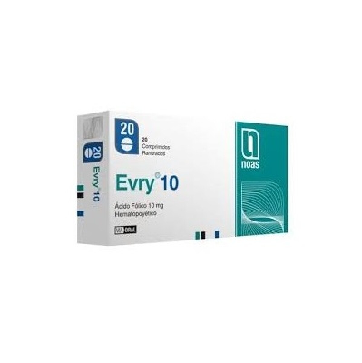 Evry 10 20 Comprimidos