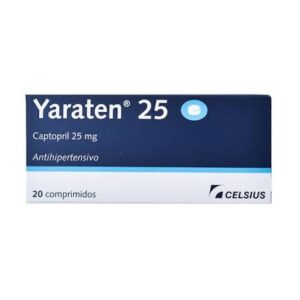 Yaraten 25mg 20 Comprimidos