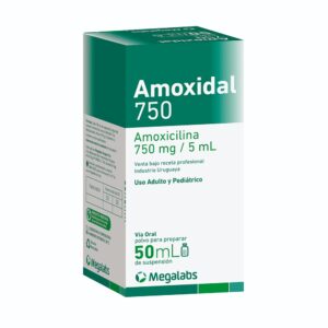 Amoxidal 750mg Suspensión 50ml