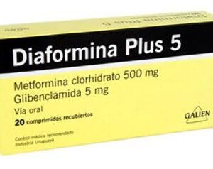Diaformina plus 20 Comprimido