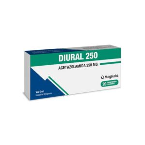 Diural 250mg 20 Comprimidos