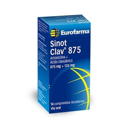 Sinot Clav 875 14 Comprimidos