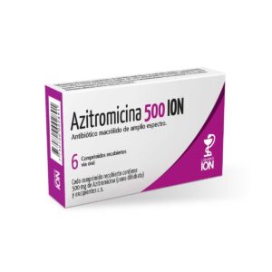 Azitromicina 500mg 6 Comprimidos