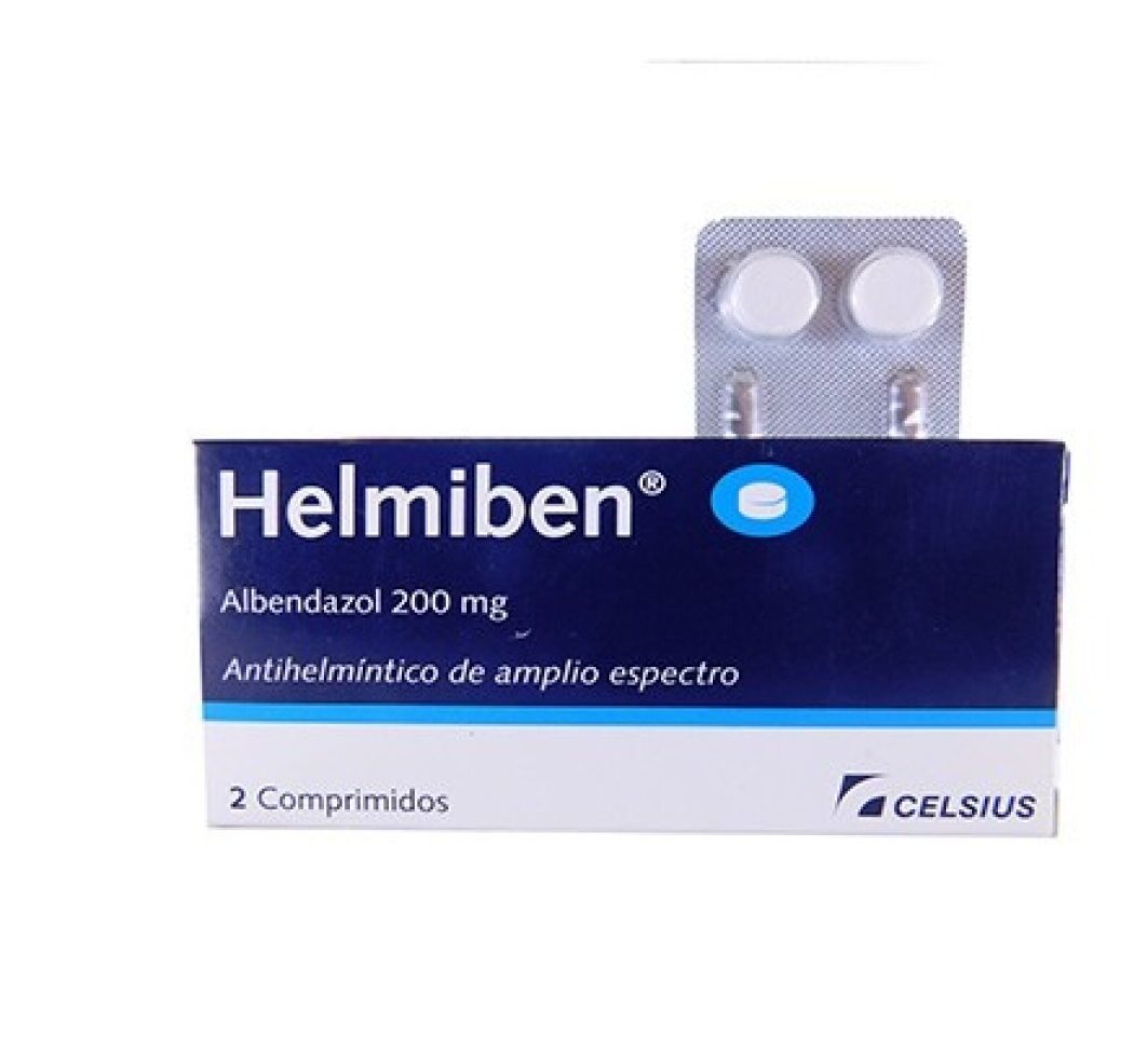 Helmiben 2 Comprimidos