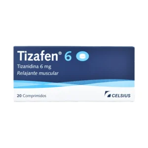 Tizafen 6mg 20 Comprimidos